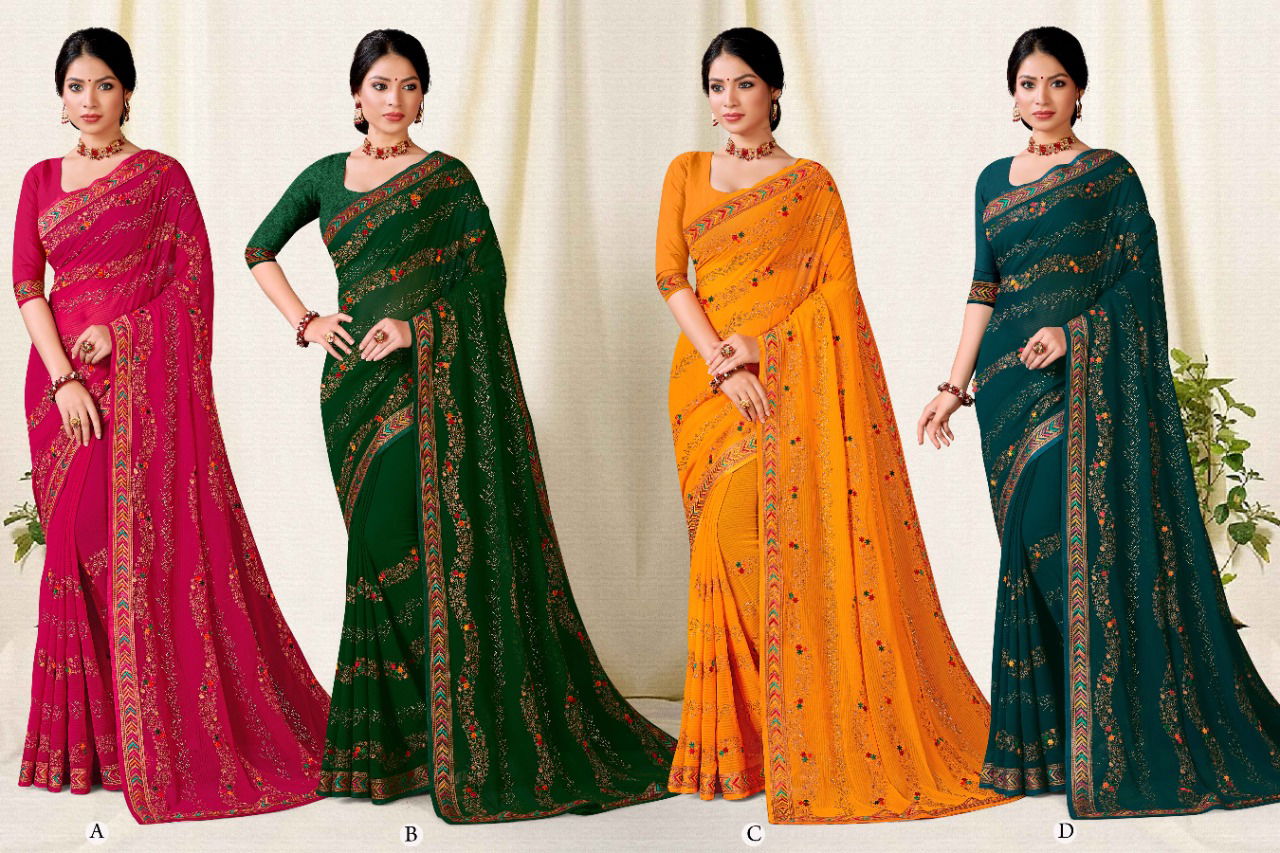 Ronisha Divine Festive Wear Wholesale Designer Saree Catalog
